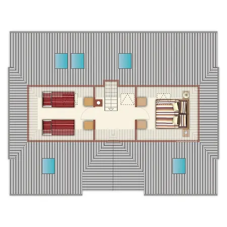 Wald & Meer/oberdeck Apartment *